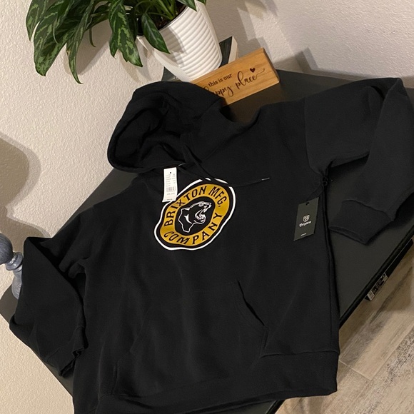 Brixton Hoodie with Panther Logo - Picture 1 of 5